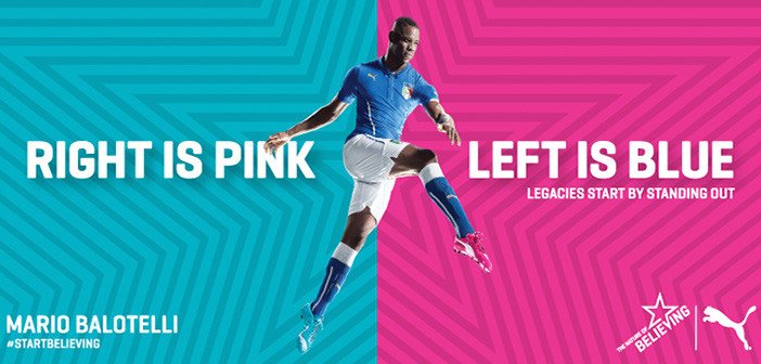 puma soccer boots pink and blue